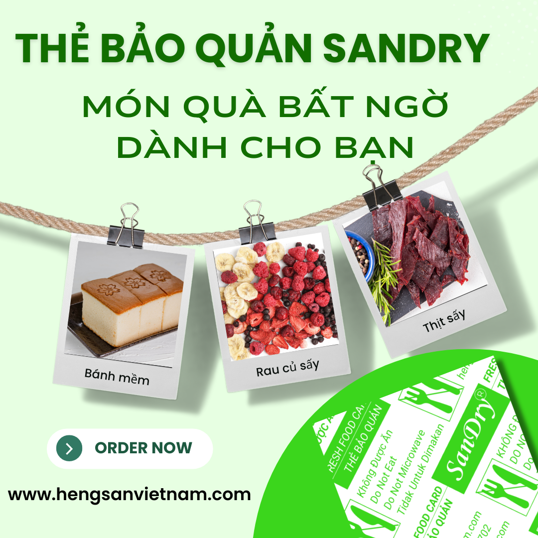 THẺ BẢO QUẢN SANDRY MÓN QUÀ BẤT NGỜ DÀNH CHO BẠN